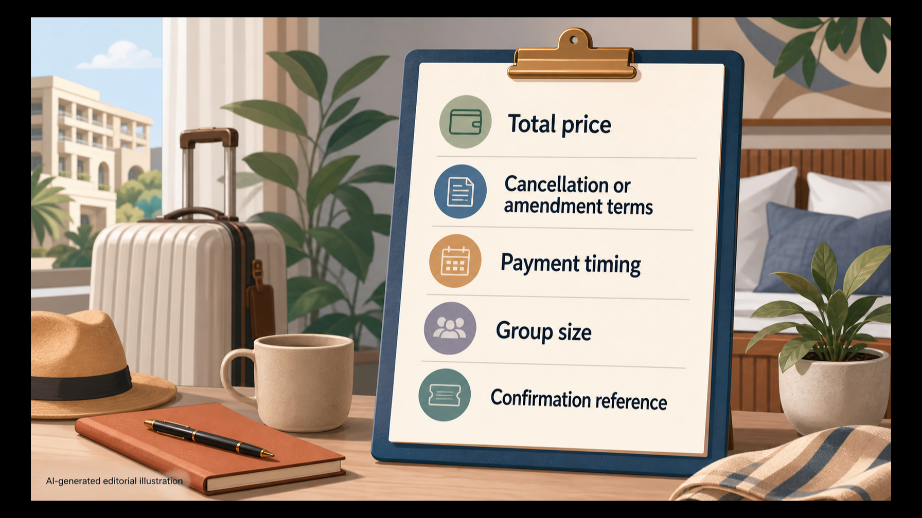 Editorial illustration for How to choose a UK hotel chain: location, room needs, rate terms and extras